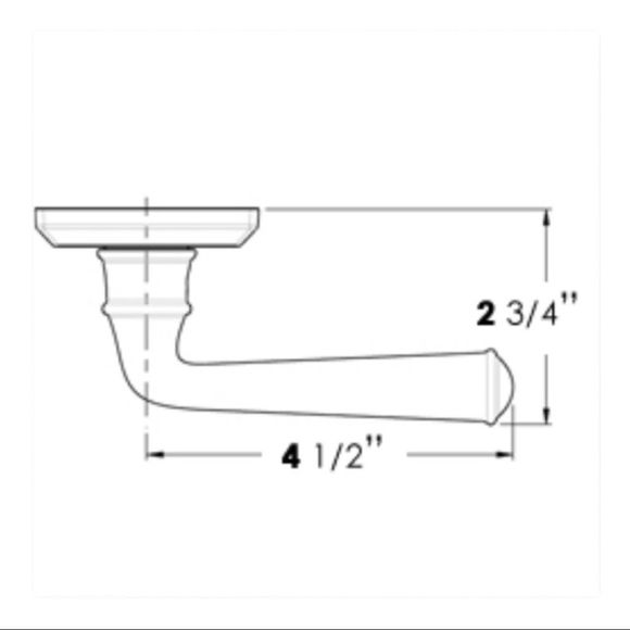 BALDWIN RESERVE HARDWARE Federal Privacy Leverset - Picture 11 of 13